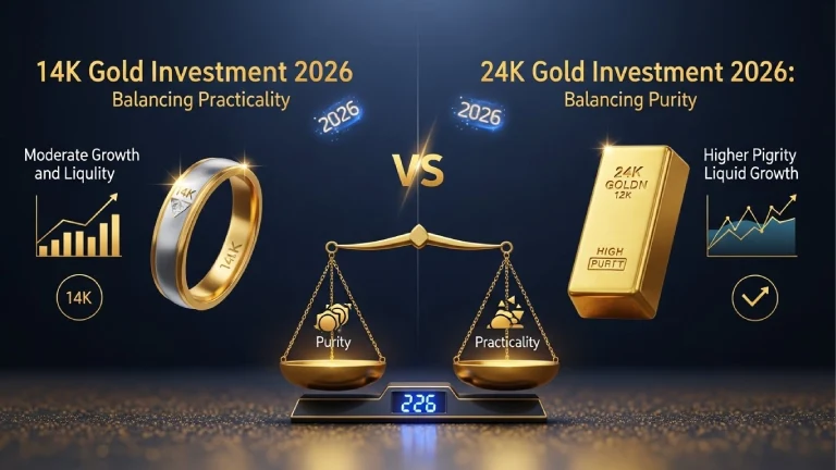 14K vs. 24K Gold Investment 2026: Balancing Purity and Practicality