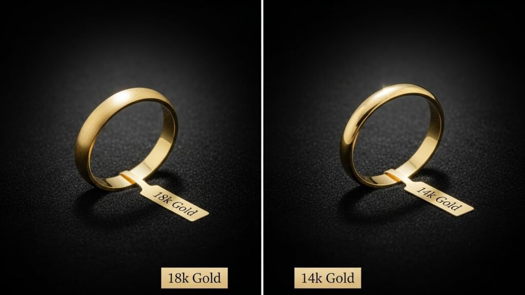 14k gold vs 18k gold: The Luxury Balancing act for Modern Jewelry Buyers