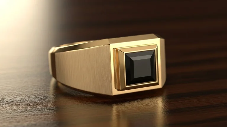 Mens Gold Ring Jewelry