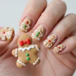 Spice Up Your Manicure: The Art of Gingerbread Nails