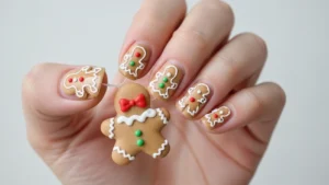 gingerbread nails