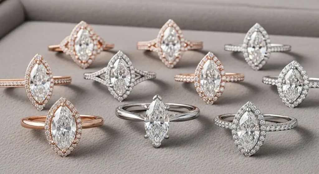 The Timeless Elegance of Marquise Engagement Rings: A Comprehensive Guide