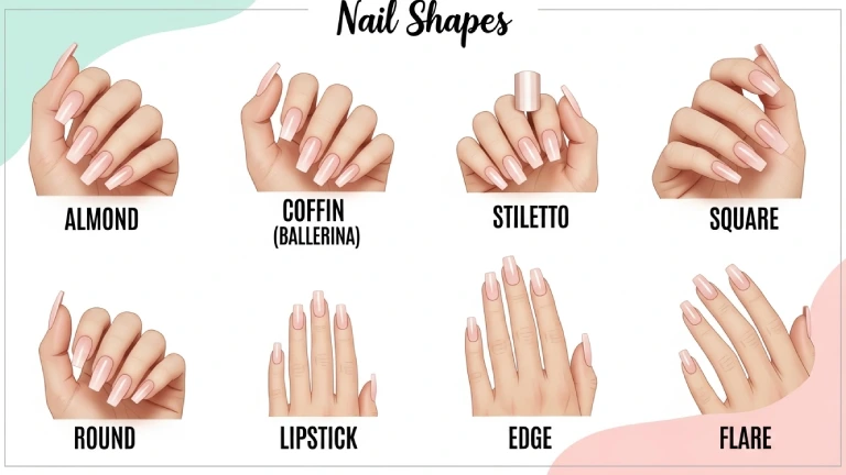 The Ultimate Guide to Nail Shapes: Find Your Perfect Match