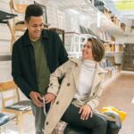 couple choosing engagement ring