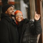 couple wearing matching rings